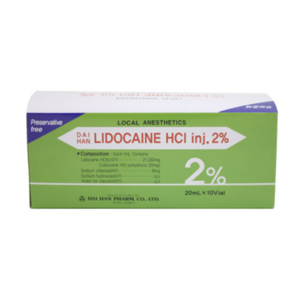 Daihan Lidocaine 2% 20ml*10